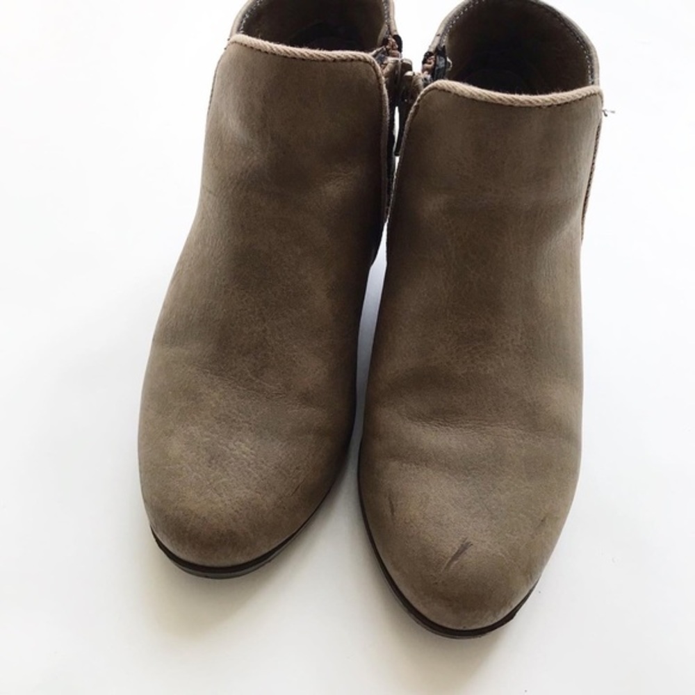 Sam Edelman taupe petty booties VGUC size 11 - Picture 4 of 9